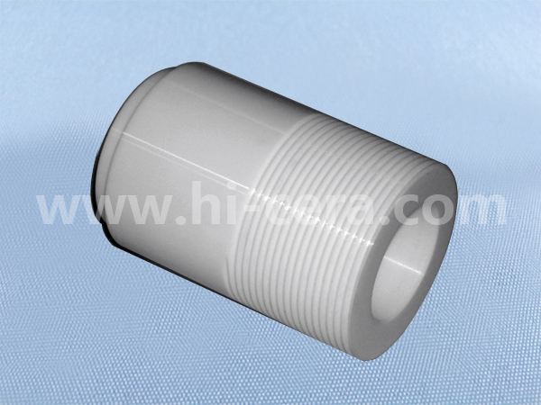 Zirconia tube with screw