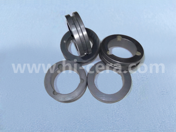 Silicon carbide sealing ring